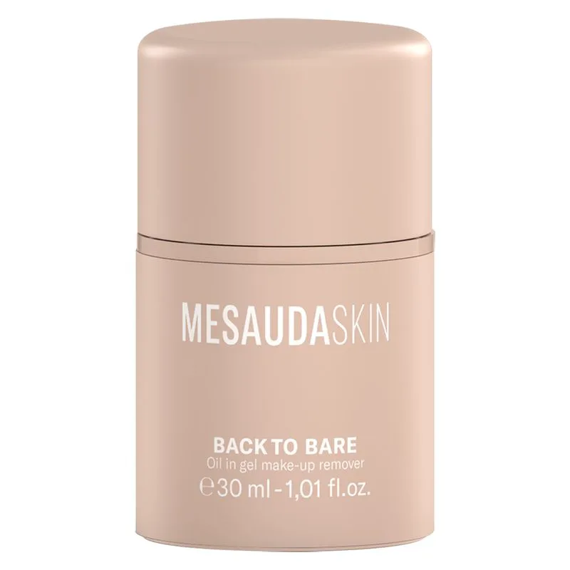 Mesauda Back To Bare - Gel Oil Makeup Remover Mini-Size 30 Ml