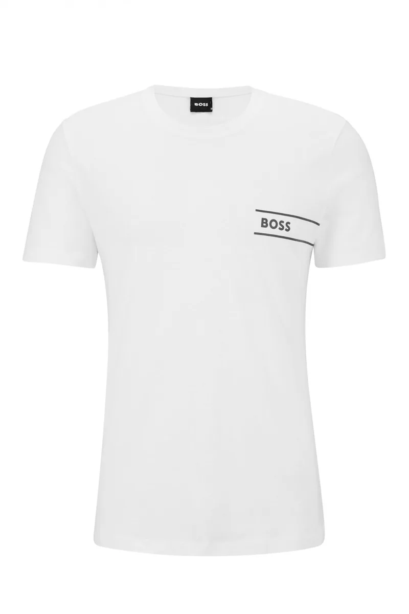 BOSS ΕΣΩΡΟΥΧΟ T-SHIRT RN CREW NECK ΛΕΥΚΟ