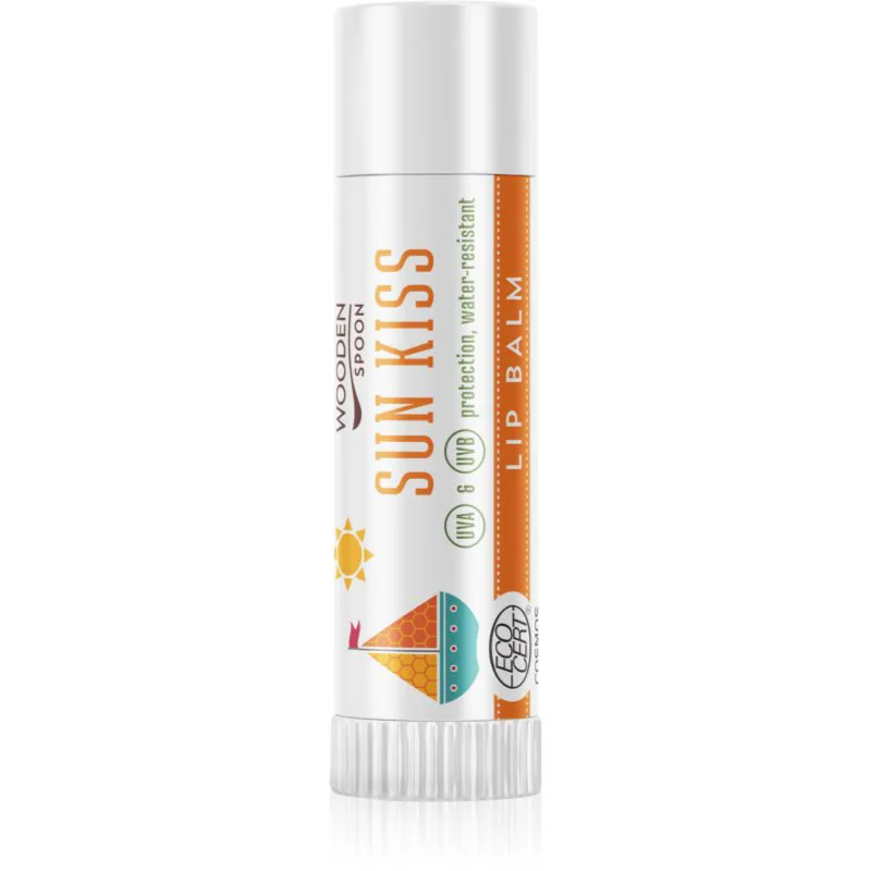 WoodenSpoon Sun Kiss Βάλσαμο για χείλη SPF 45 4.3 ml