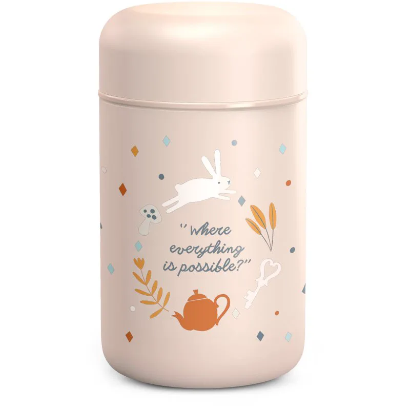 Suavinex Wonderland Food Flask θερμός για φαγητό Rose 400 ml
