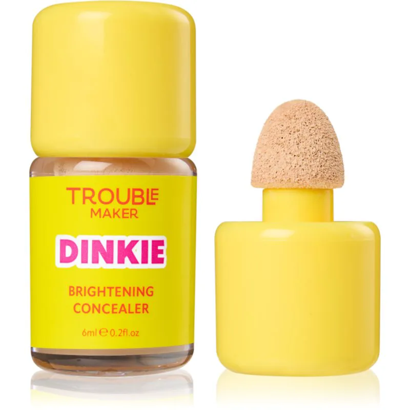 Trouble Maker Dinkie λαμπρυντικός διορθωτής με καφείνη απόχρωση Wizz Kid 6 ml