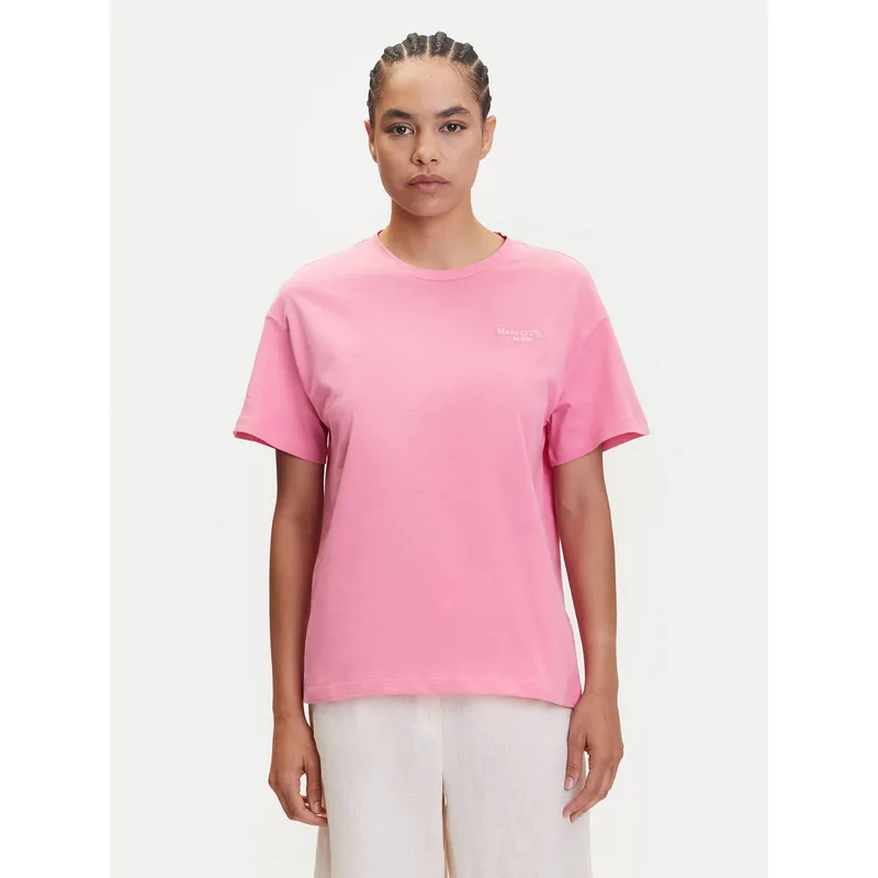 Marc O'Polo Denim T-Shirt 500 0006 825 Ροζ Relaxed Fit