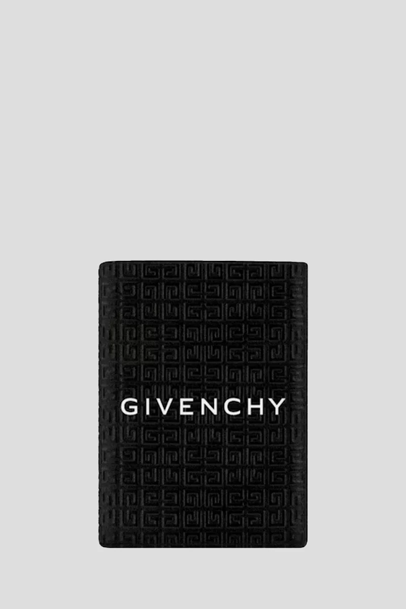 GIVENCHY Ανδρικό Μαύρο Card Holder In Micro 4G Leather