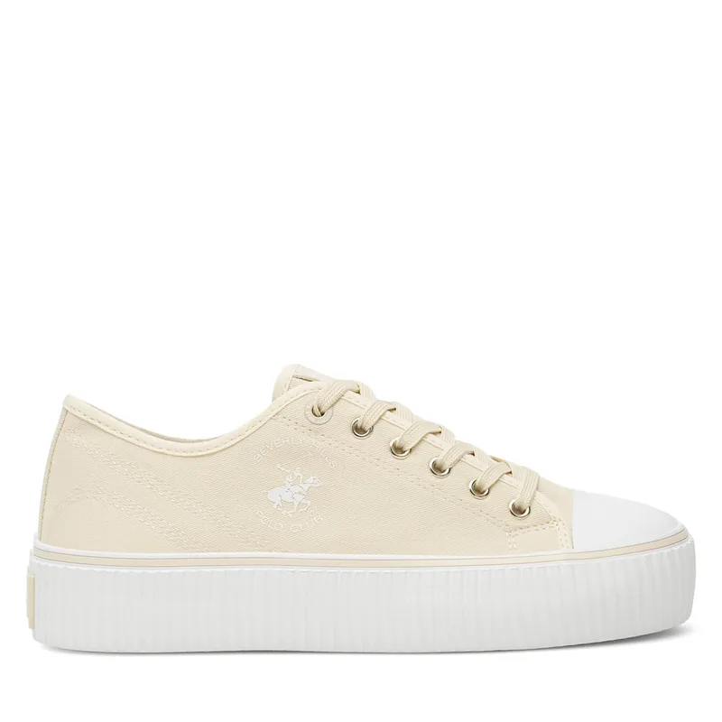 Sneakers Beverly Hills Polo Club W-BHPC027M Εκρού