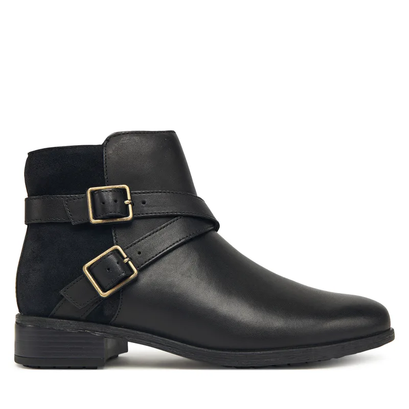 Μποτάκια Clarks Havisham Bay 26182941 Μαύρο
