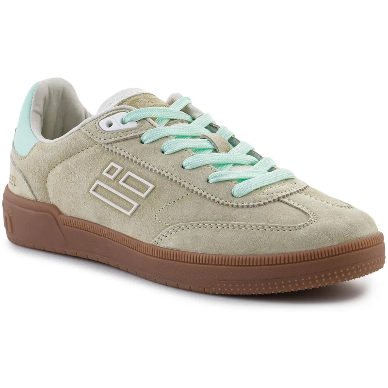 Xαμηλά Sneakers D.Franklin Rebel Basic FLAG DFSH387005-LIME