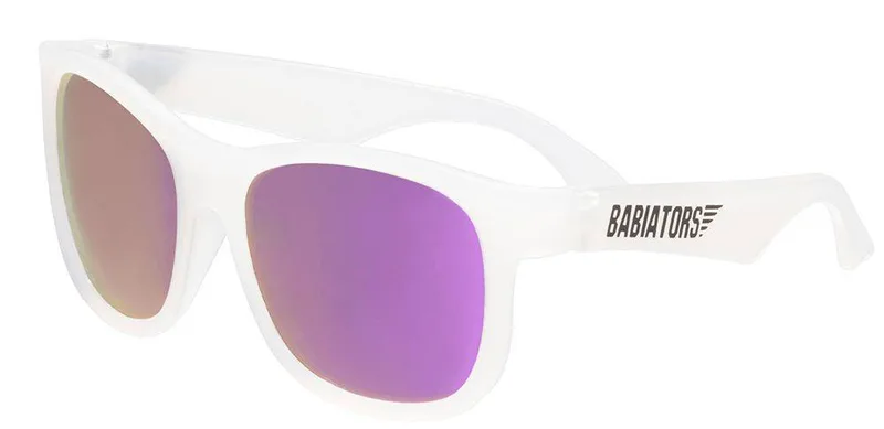 ΓΥΑΛΙΑ ΗΛΙΟΥ BABIATORS BLUE SERIES NAVIGATOR THE TRENDSETTER JUNIOR ΛΕΥΚΟ/ΡΟΖ (0Μ+)