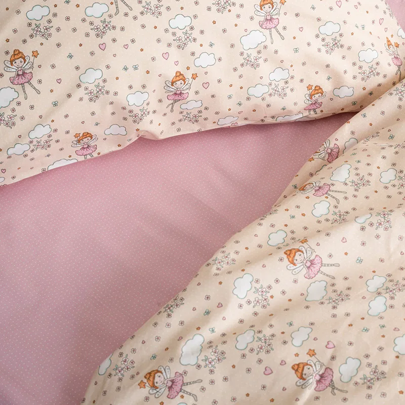 Σεντόνια Μονά (Σετ) 165X270 Sunshine Cotton Feelings 52 Χωρίς Λάστιχο (165x270)