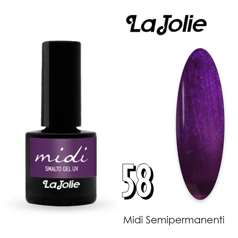 La jolie semi-permanent 7 ml n°58