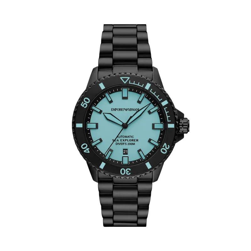 Ρολόι Emporio Armani Sea Explorer AR60084 Μαύρο