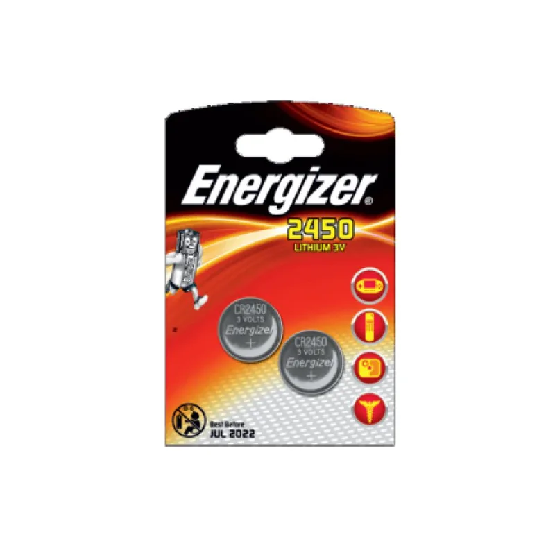 Μπαταρία λιθίου κουμπί σε blister CR2450/3V Energizer