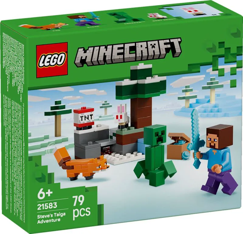 LEGO® Minecraft Steve's Taiga Adventure (21583)