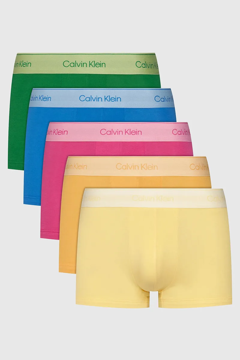 Calvin Klein ανδρικά μποξεράκια Icon Cotton Stretch (Συσκ. 5 τεμαχίων)-LV00NB4550-4WI
