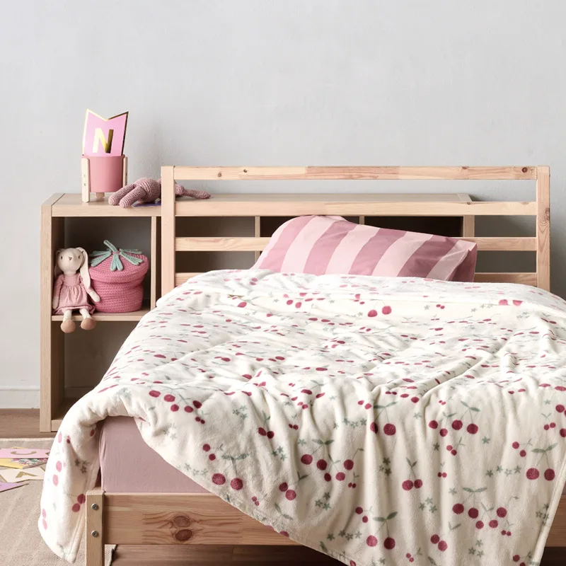 Κουβέρτα Fleece Μονή 160X220 Kentia Cherry (160x220)