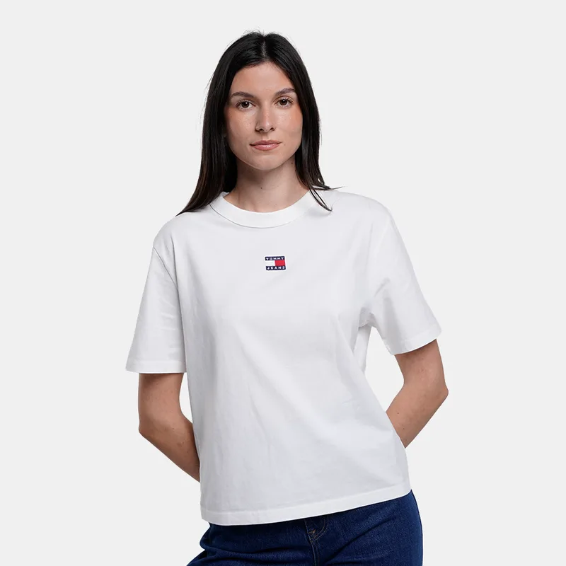 Tommy Jeans Boxy Badge Γυναικείο T-Shirt (9000263609_6212)