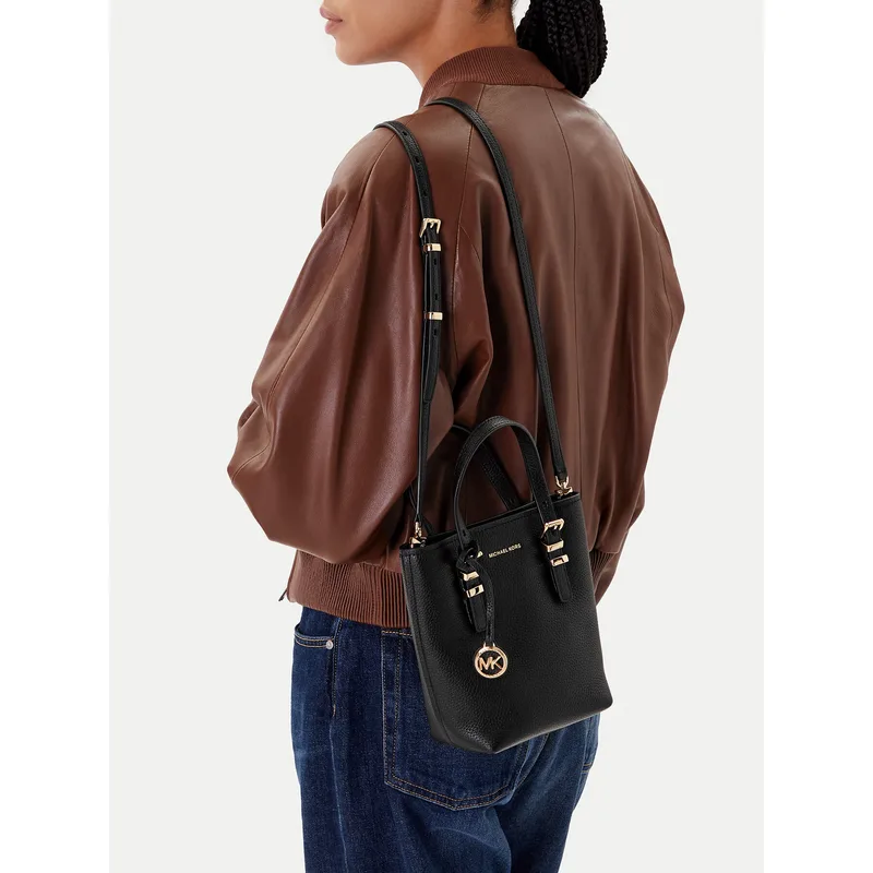 Τσάντα MICHAEL Michael Kors Quinn 32S5GQNC0L Μαύρο