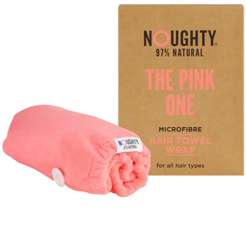 Ροζ Microfibre Hair Towel