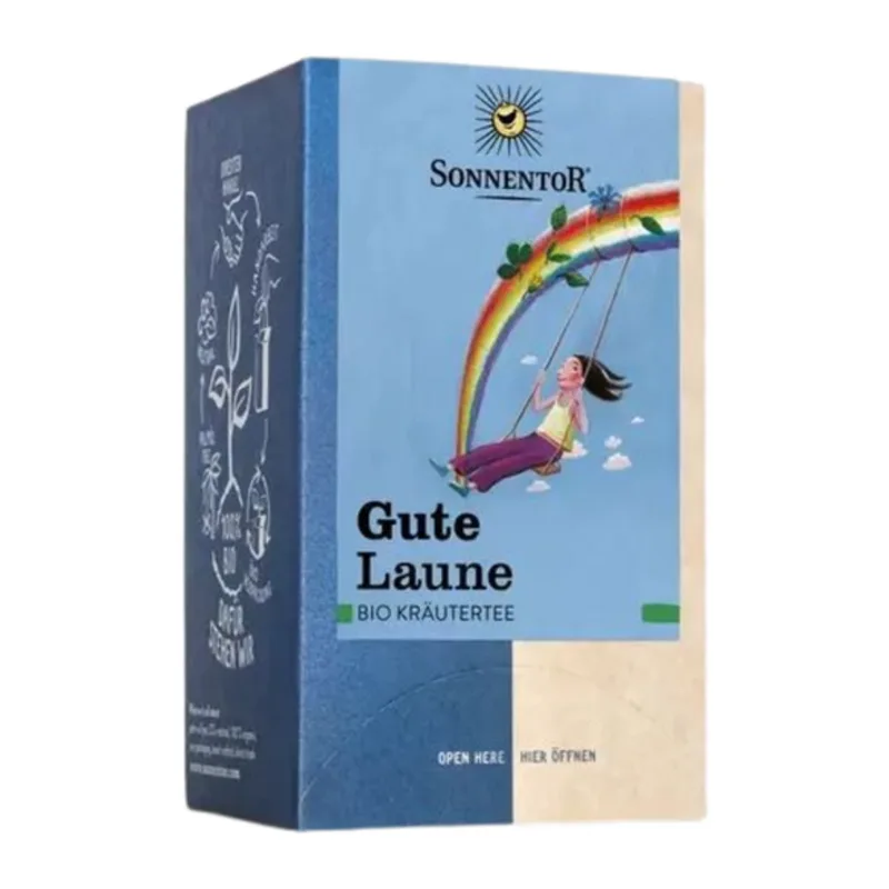 Sonnentor Good Mood Herbal Tea, Sachets, 18 pieces (27 g)