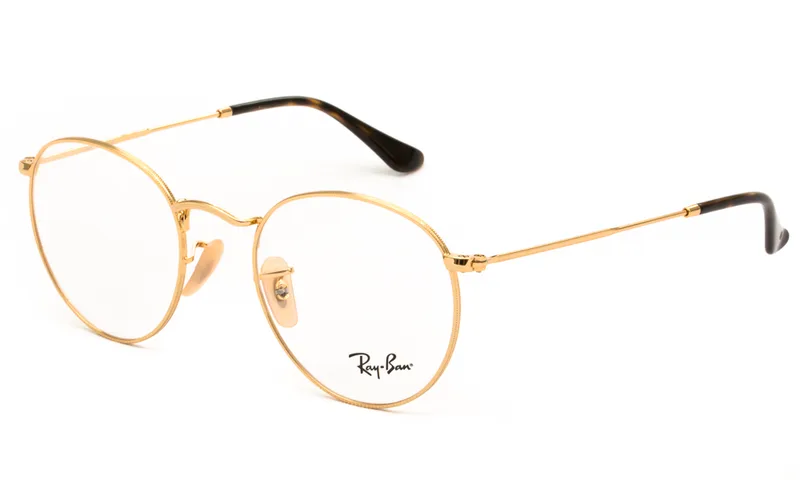 RAY BAN ΣΚΕΛΕΤΟΣ ΟΡΑΣΕΩΣ RAY BAN ROUND METAL 3447V 2500 5021 3447V Χρυσό