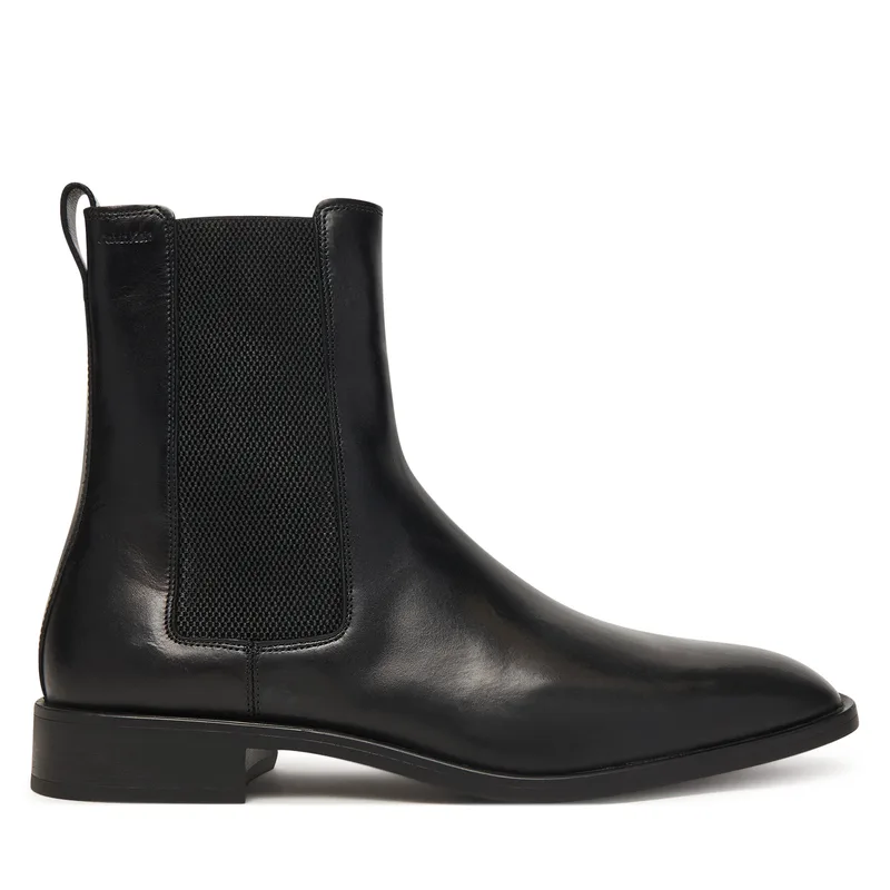 Μποτάκια με λάστιχο Calvin Klein Slim Ess HM0HM01914 Μαύρο