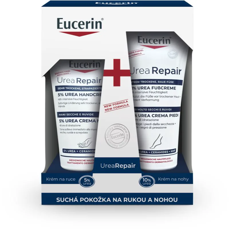 Eucerin UreaRepair σετ δώρου για χέρια και πόδια