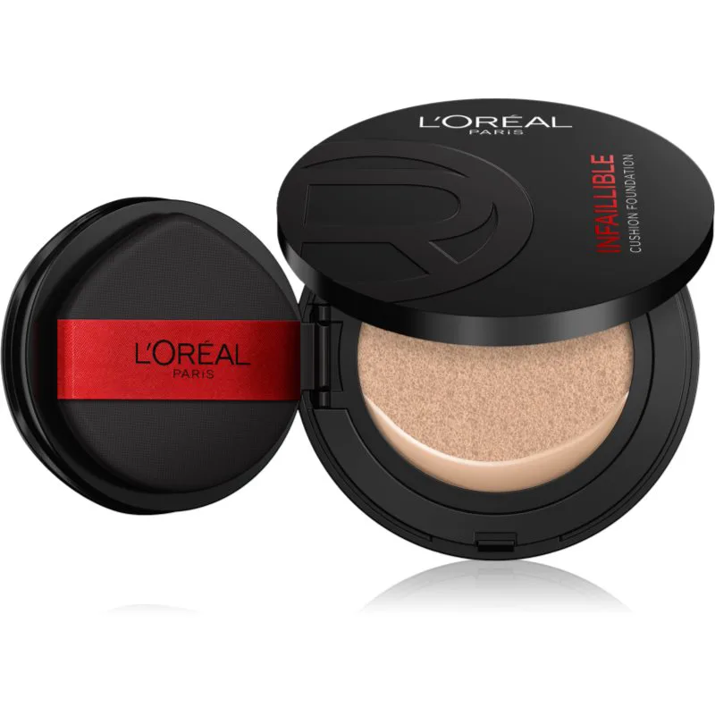 L’Oréal Paris Infaillible Cushion Foundation συμπαγές μεικ απ μακράς διαρκείας απόχρωση N140 11 γρ