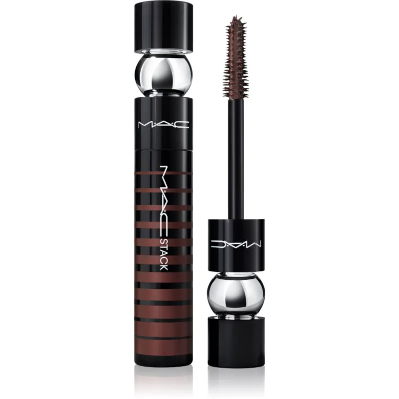 MAC Cosmetics MACStack Mascara Superstack Mega Brush μάσκαρα για όγκο και επιμήκυνση απόχρωση Chestnut 12 ml