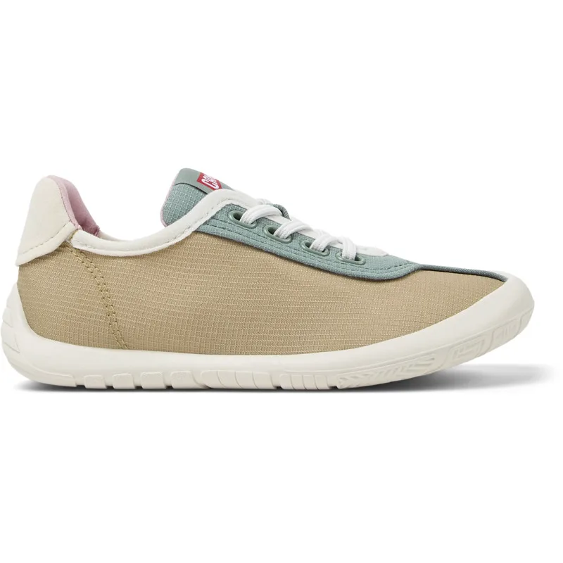 CAMPER Twins - Sneakers Για Κορίτσια - Πράσινο,Ροζ,Μπεζ, Μέγεθος 32, Cotton fabric