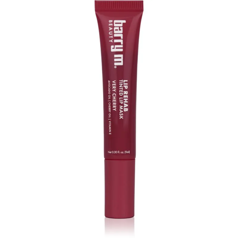 Barry M Lip Rehab θρεπτική τονωτική μάσκα για τα χείλη απόχρωση Verry Cherry 10 ml