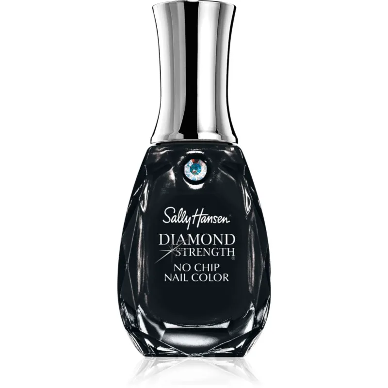 Sally Hansen Diamond Strength No Chip βερνίκι νυχιών μακράς διαρκείας απόχρωση Black Diamonds 13,3 ml