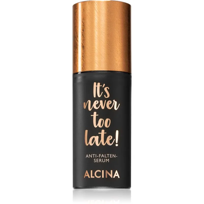 Alcina It's never too late! ορός κατά των ρυτίδων 30 ml