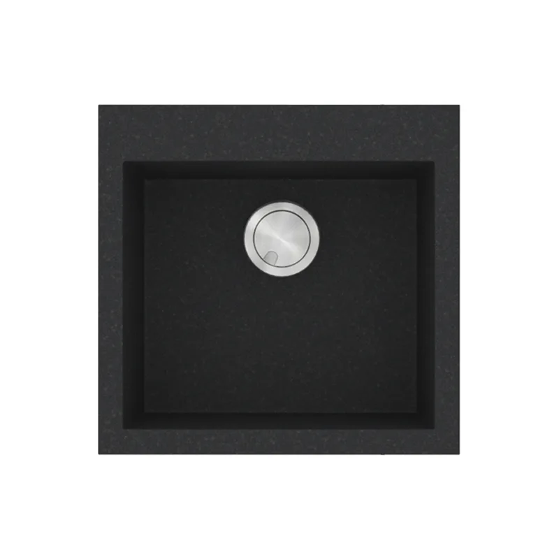 Νεροχύτες Γρανίτη Sanitec 816 σε χρώμα 36. Grafite (50x50cm)