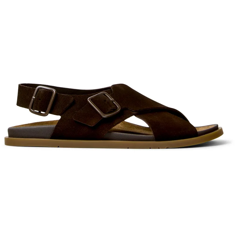 CAMPER Lluc Sandal - Πέδιλα Για Ανδρικα - Καφέ, Μέγεθος 44, piel.consumidor11