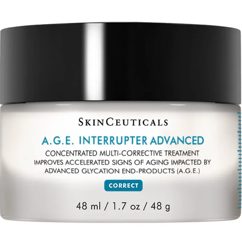 Skinceuticals A.G.E. Interrupter Advanced Cream Συμπυκνωμένη Αντιγηραντική Κρέμα Σύσφιξης Προσώπου για τα Έντονα Σημάδια Γήρανσης σε Ώριμη Επιδερμίδα 48ml