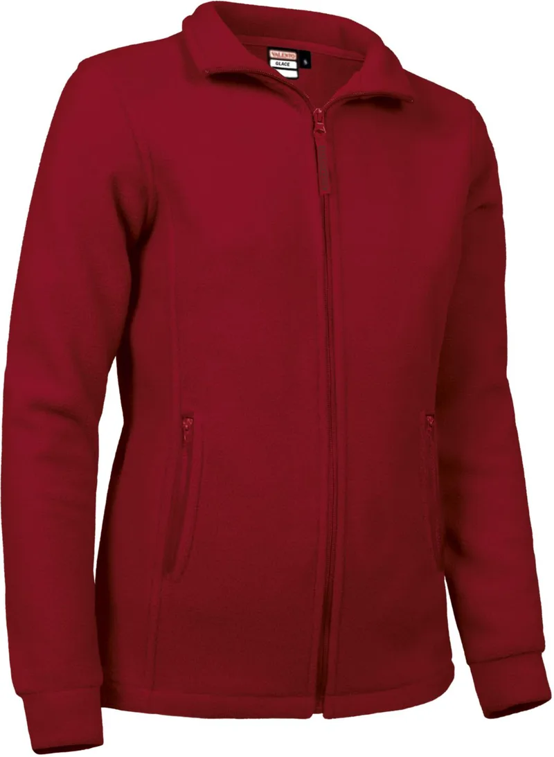 Γυναικείο Fleece Μπουφάν GLACE Valento FPVAGLARJ Lotto Red
