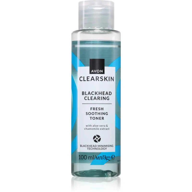 Avon Clearskin Blackhead Clearing καθαριστικό νερό προσώπου κατά των μαύρων κουκίδων 100 ml