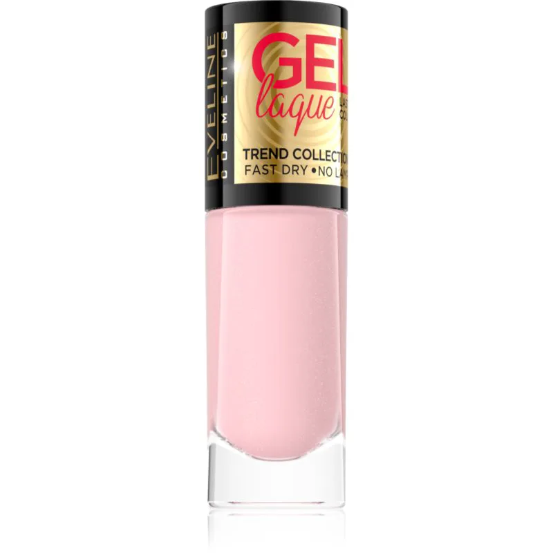 Eveline Cosmetics 7 Days Gel Laque Nail Enamel τζελ βερνίκι νυχιών χωρίς τη χρήση των UV/LED λαμπτήρων απόχρωση 203 8 ml