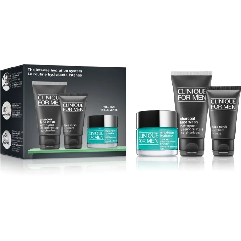Clinique Mini Kit The Intense Hydration System σετ δώρου για άντρες