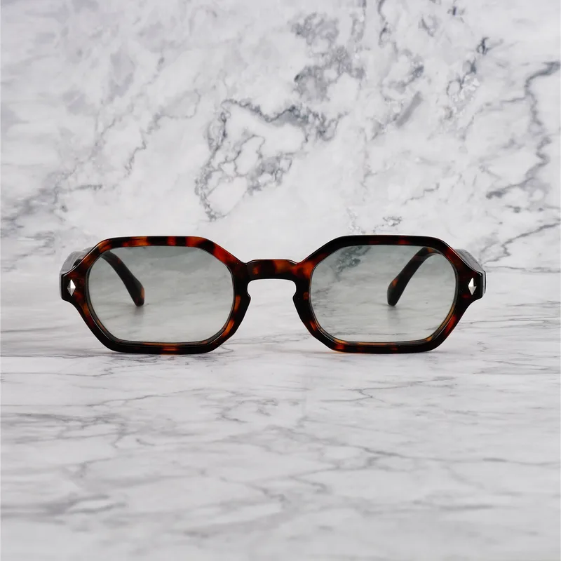 STEPH 18EP6 - STEPH - TORTOISE - GRADIENT GREEN Sunglasses | Tortoise | Gradient Green Shades | Explicit Poets Sunglasses