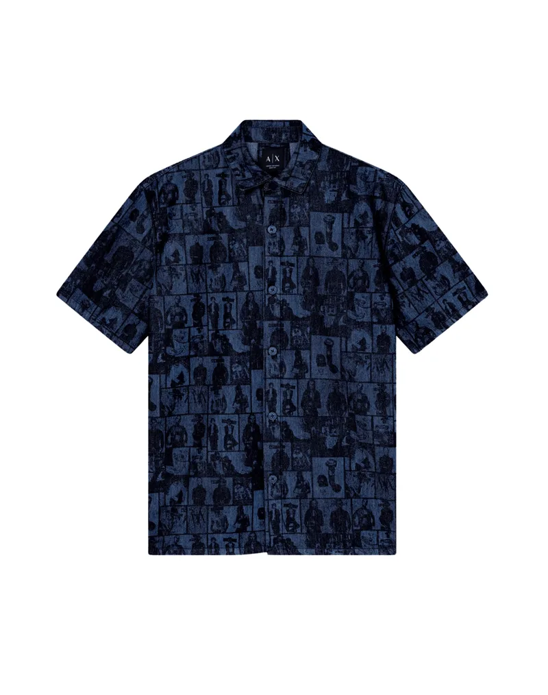 Armani Exchange - Πουκάμισο Ανδρικό XM002809AF24509-FB416