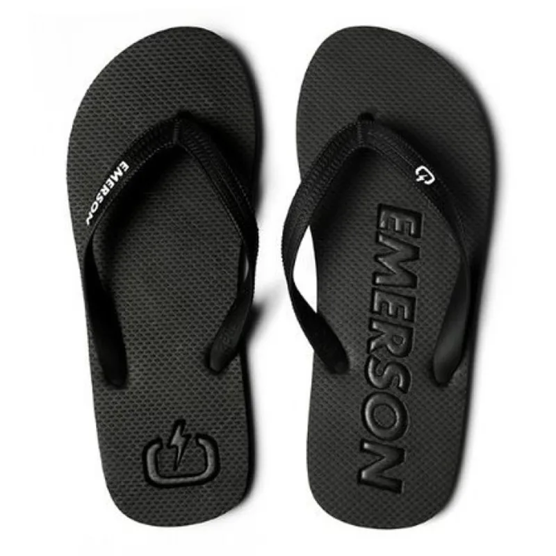 Emerson M Flip Flops (231.EM95.03-Black/Black)
