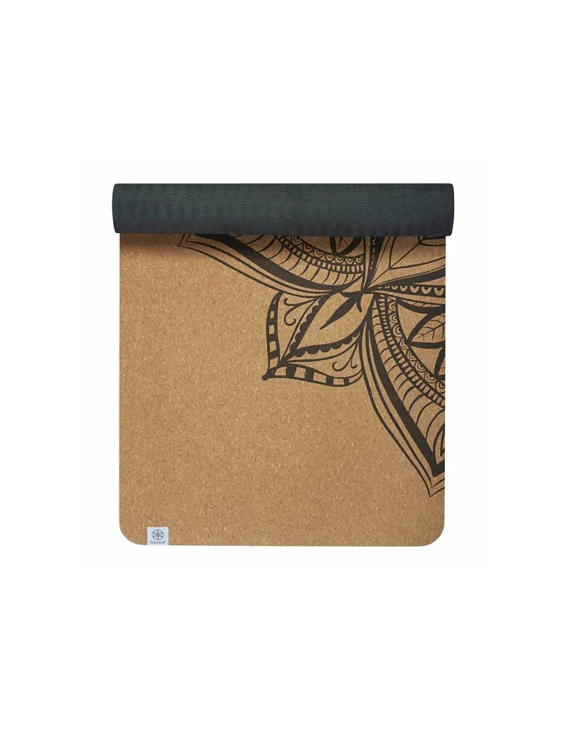 Yoga mat Gaiam Printed Cork Mandala 5 mm 63495