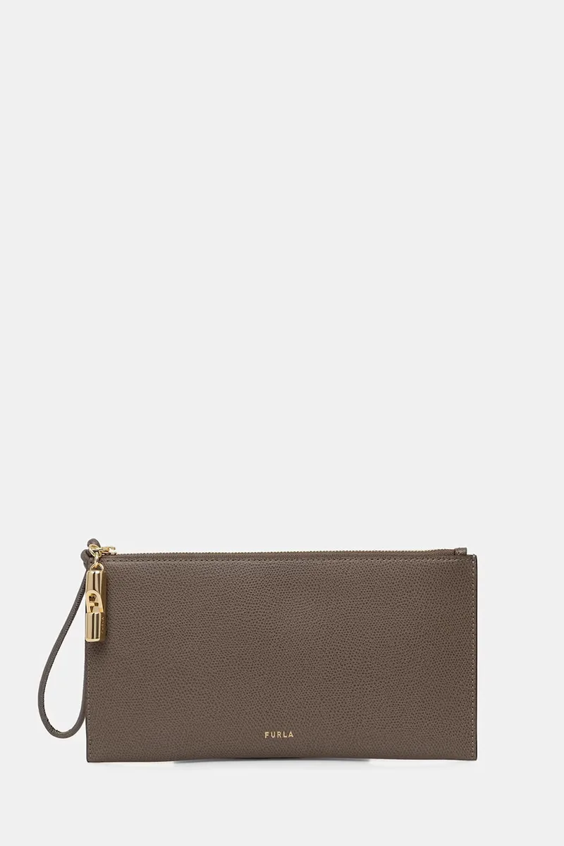 Furla clutch γυναικεία δερμάτινη