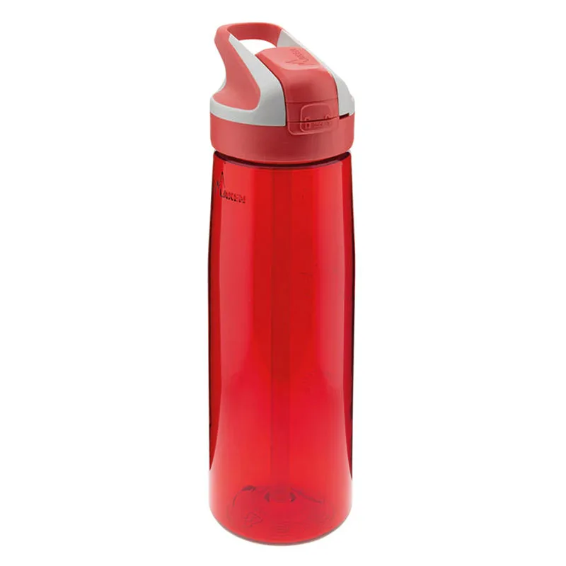 Παγούρι 750ml Με Καλαμάκι Laken Red