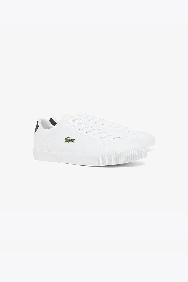 Lacoste ανδρικά δερμάτινα sneakers "Lerond" - 51CMA0008147 Λευκό