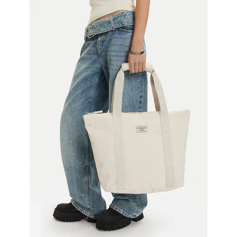 Τσάντα Guess Jeans CWBEO-GUESS-B-016-09 Εκρού