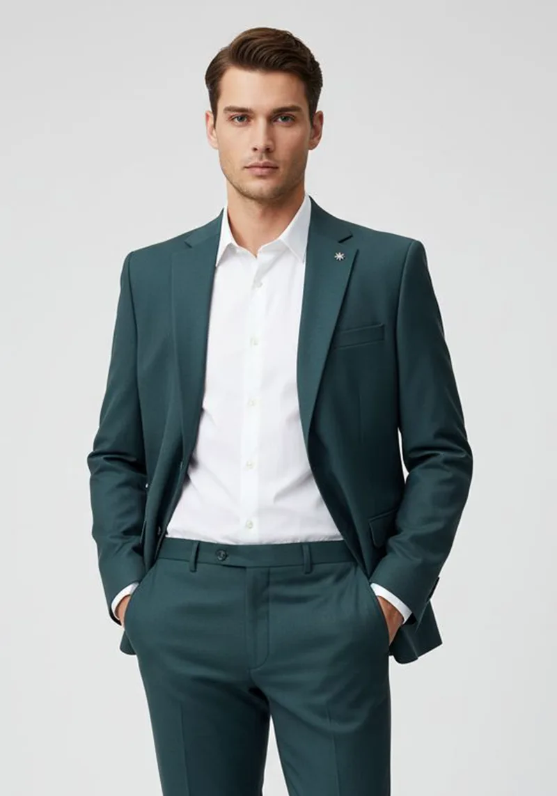 John Barritt Σακάκι της σειράς BOSTON - 5203 2 Forest Green