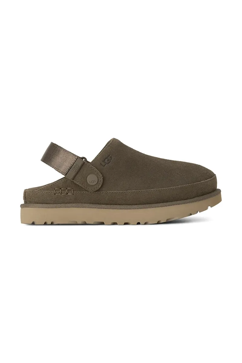 Παντόφλες σουέτ UGG W Goldenstar Clog