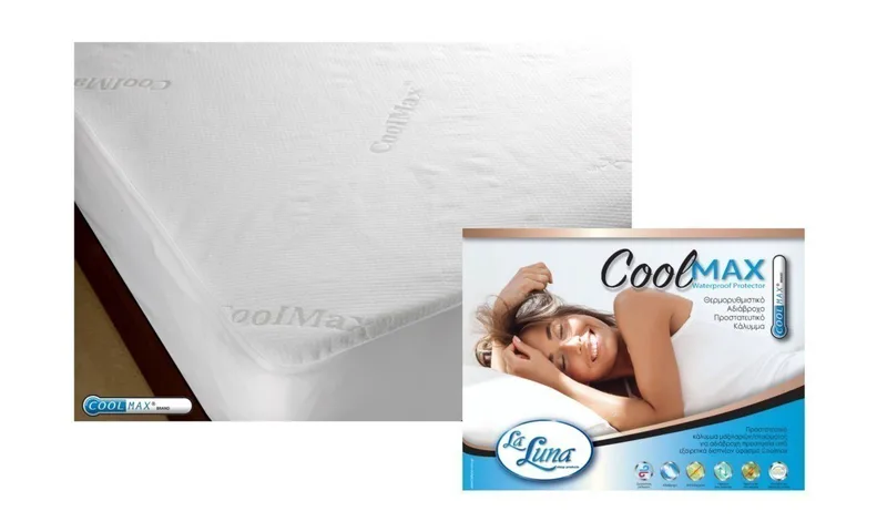 Σετ Μαξιλαροθήκες Αδιάβροχες La Luna Coolmax 50x70