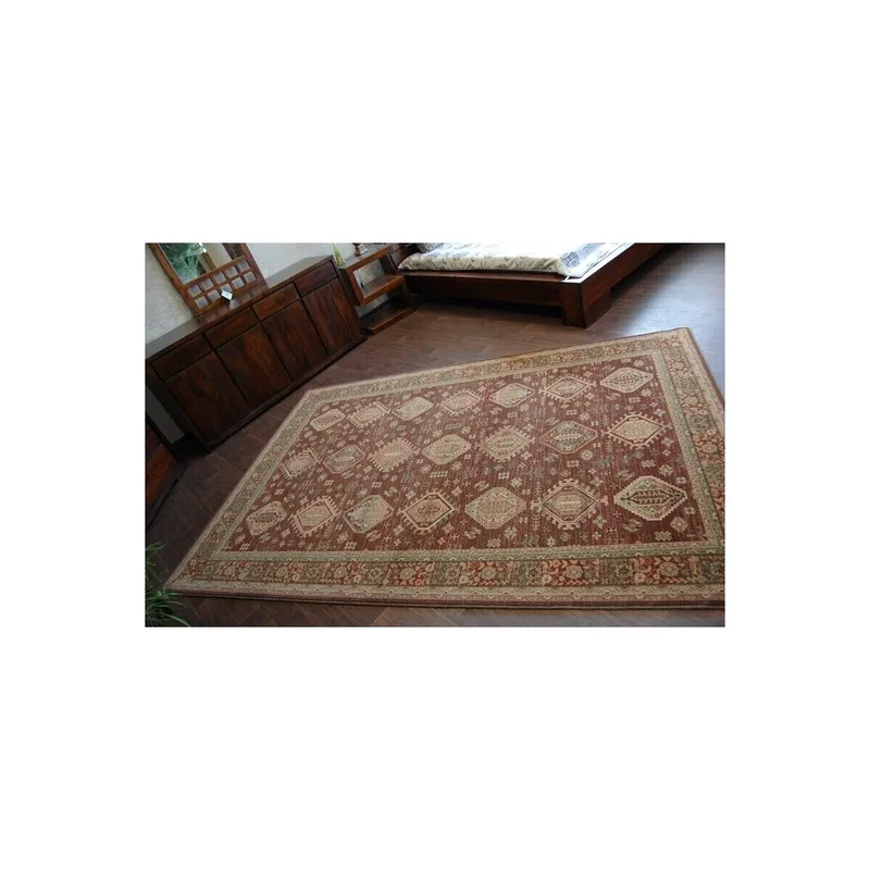Χαλιά Rugsx Μαλλί χαλί OMEGA SARDIS μπορντό 200x300 cm
